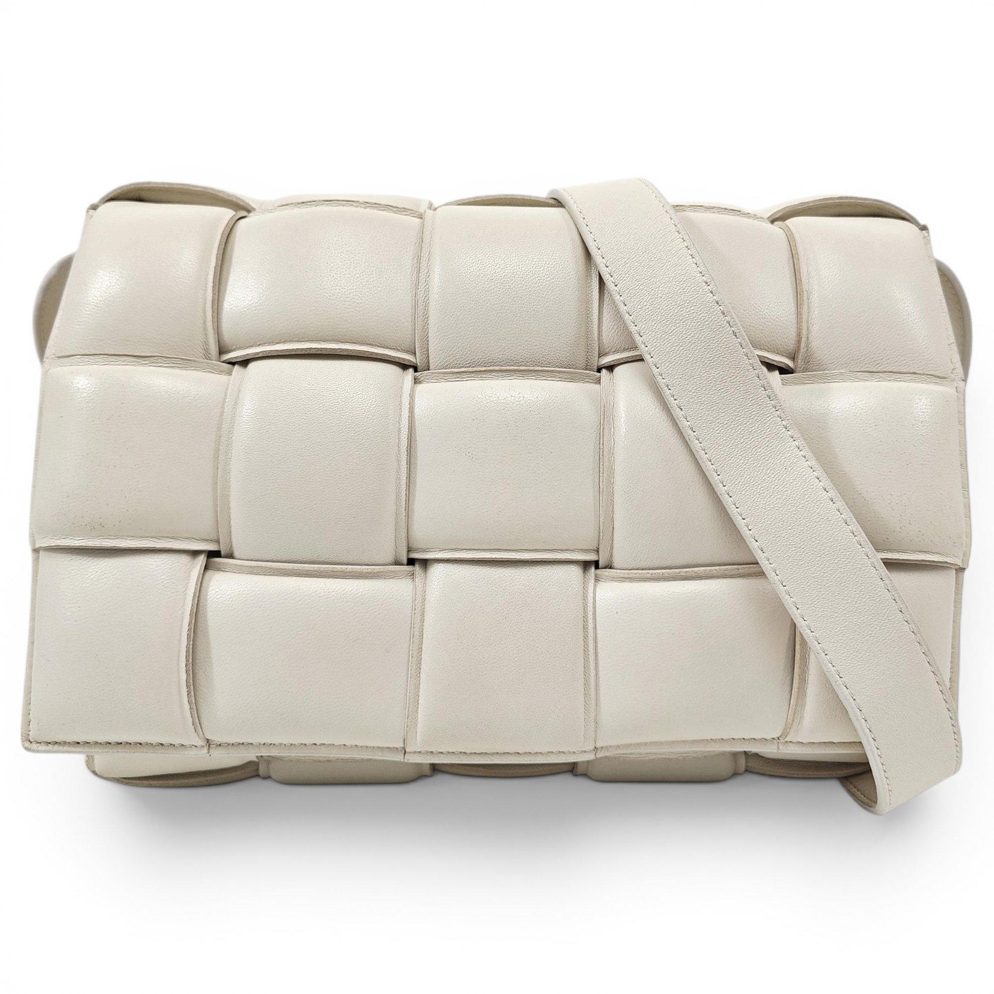 Cassette Padded leather crossbody bag