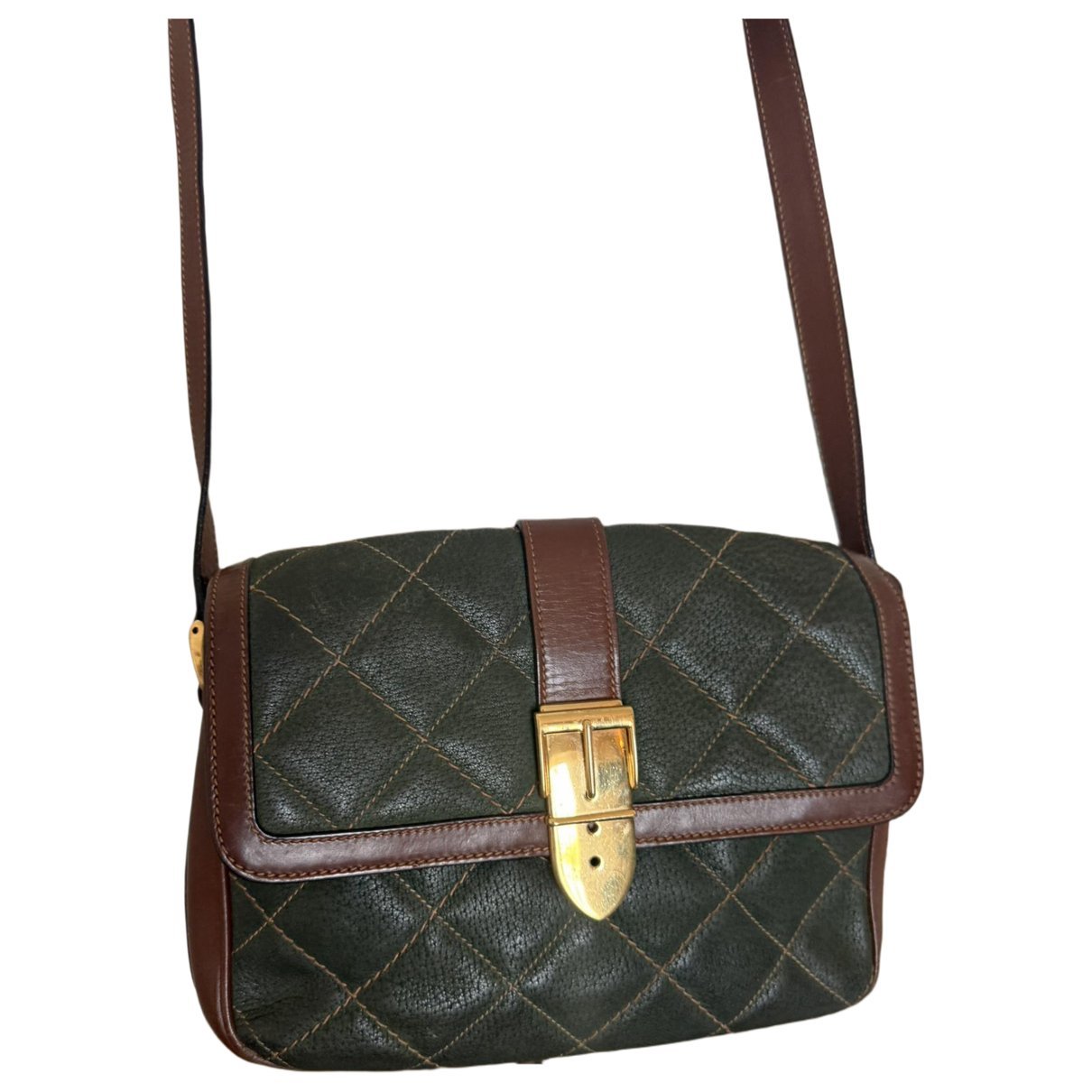 Leather crossbody bag