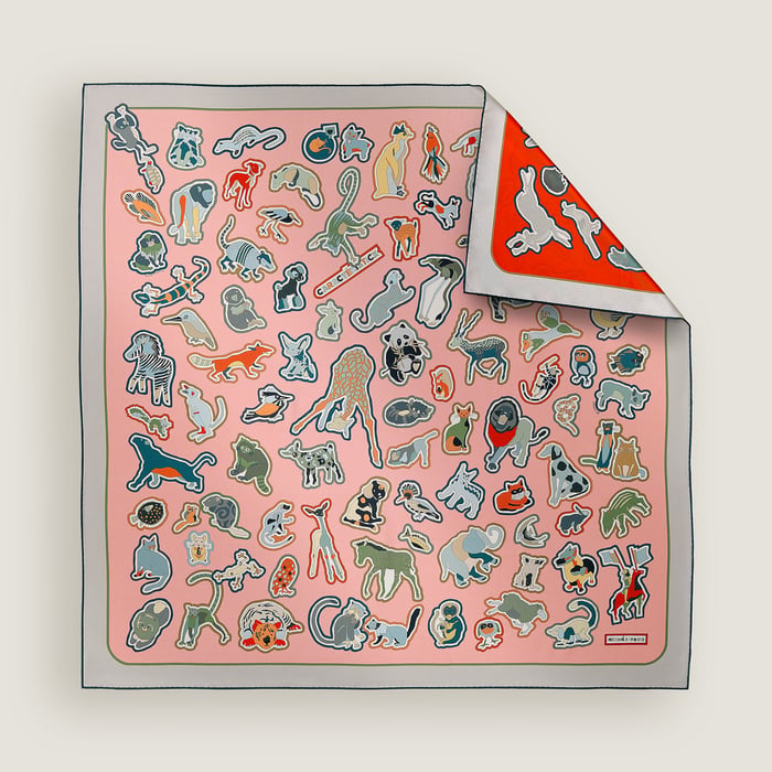 Caracteristick Double Face Scarf 90