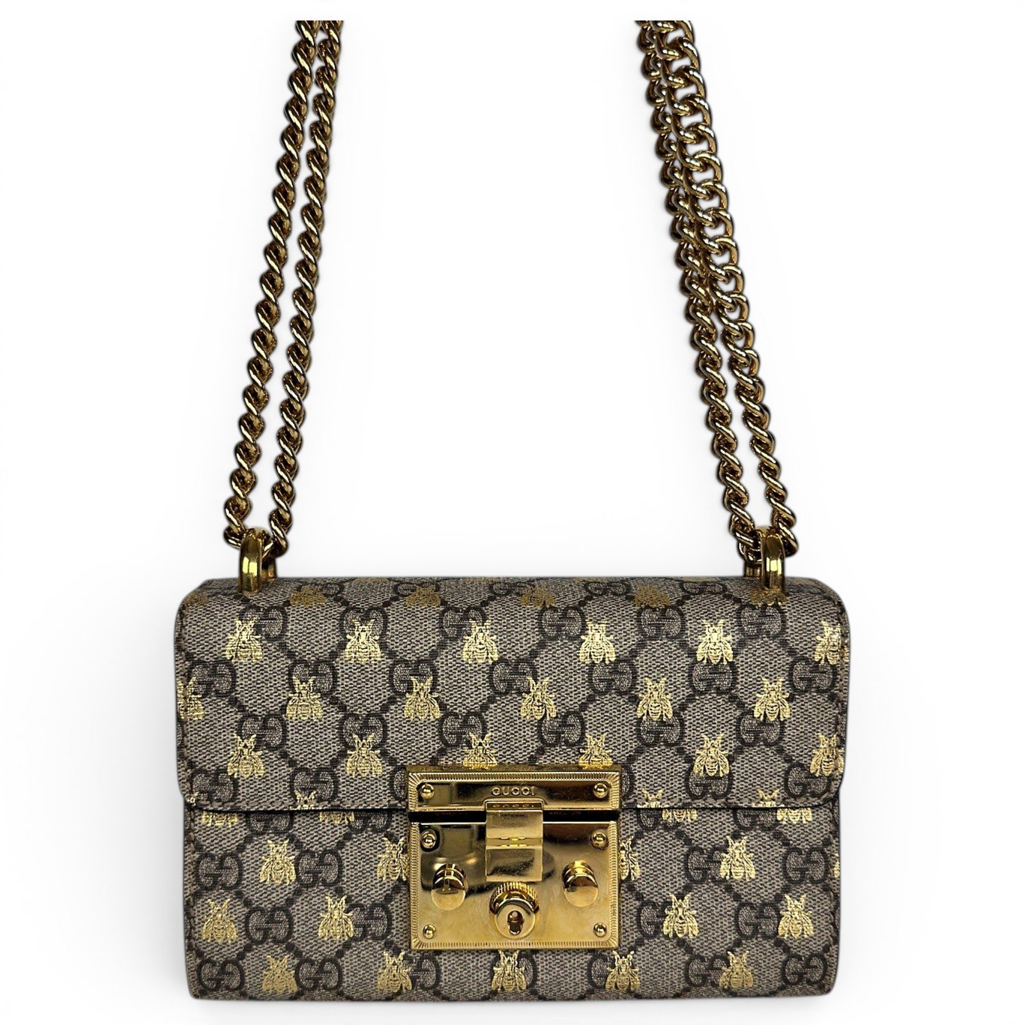 Gucci Padlock leather handbag
