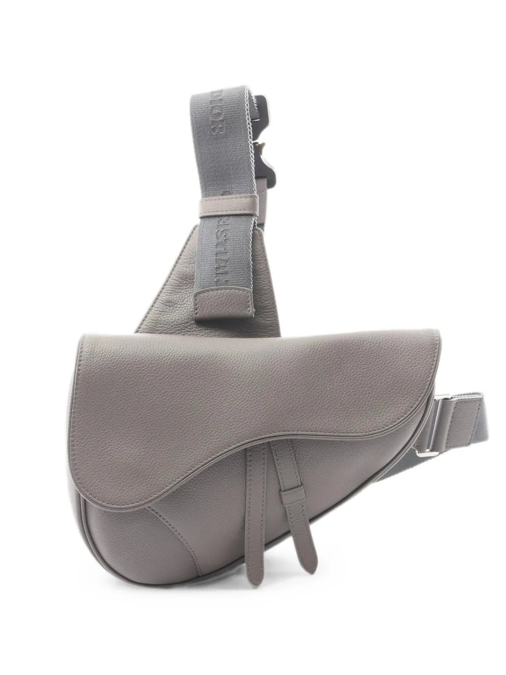 Saddle leather shoulder bag