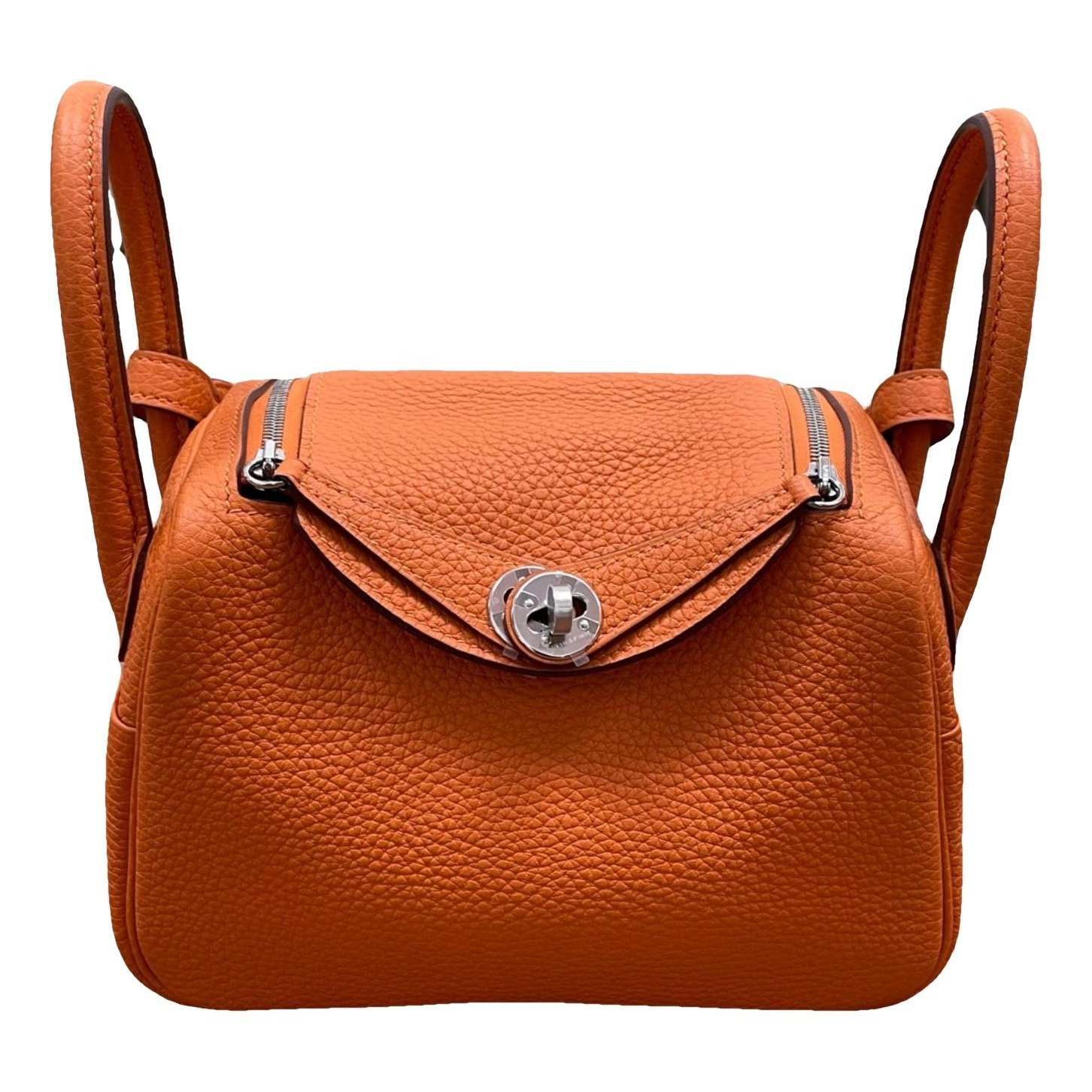 Lindy leather handbag