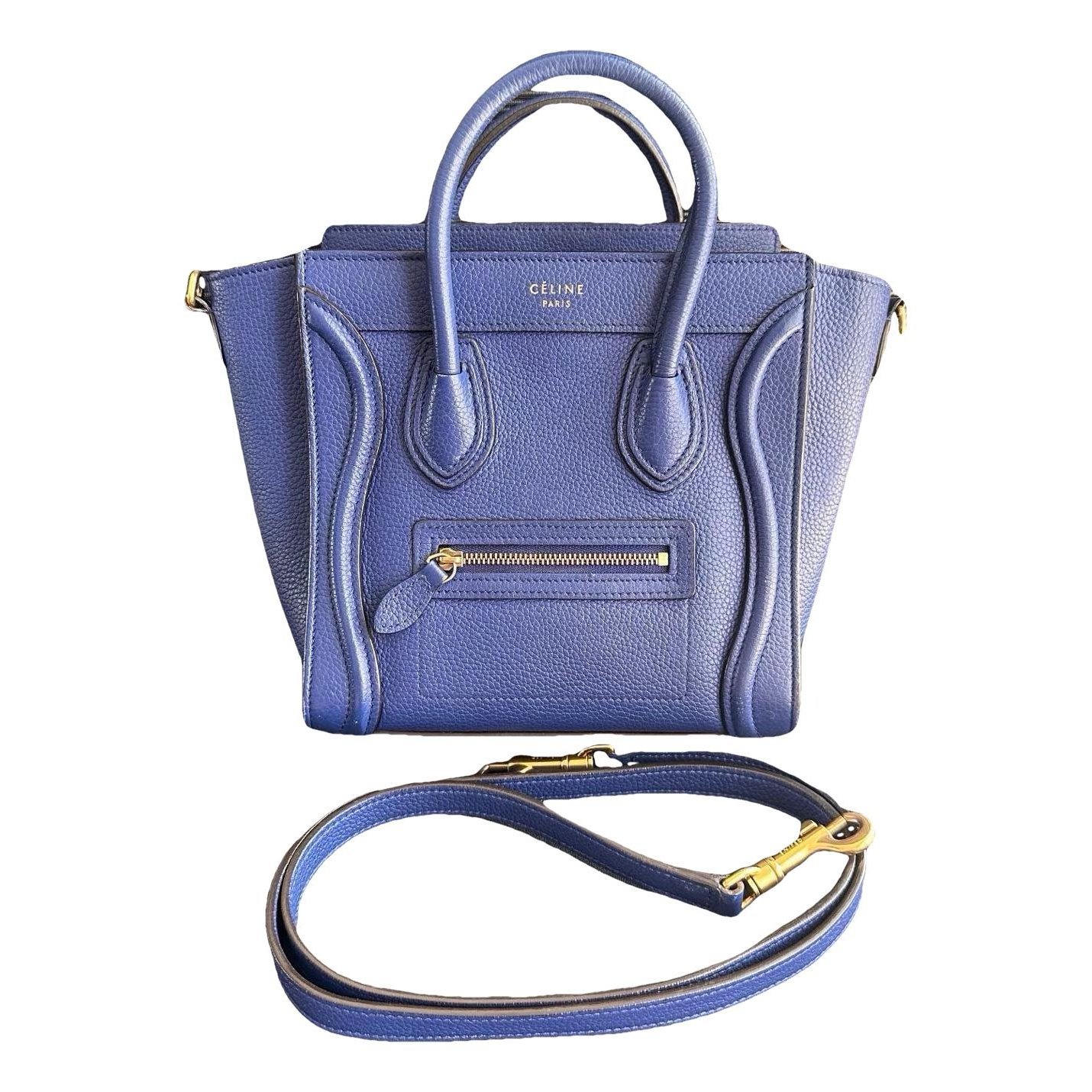 Luggage leather handbag