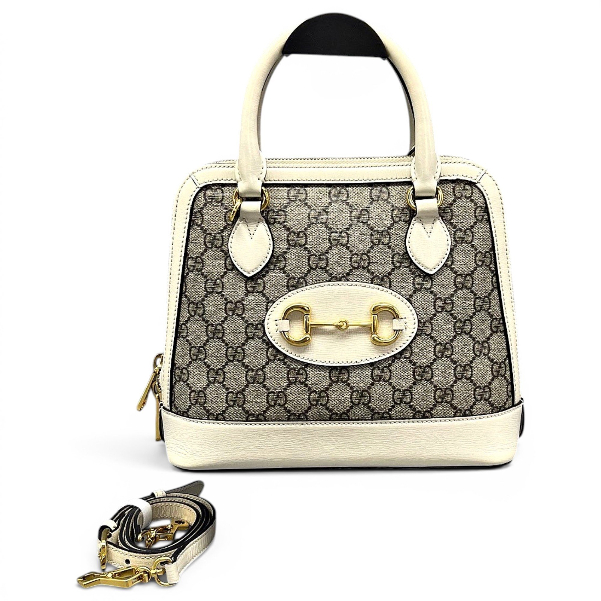 Handle Horsebit 1955 leather handbag