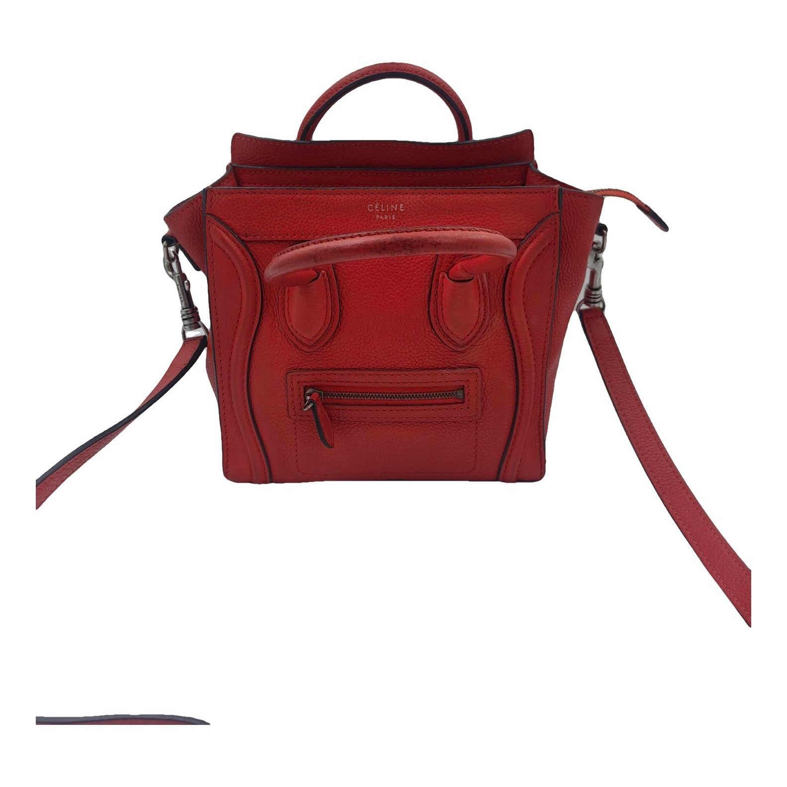 Luggage leather handbag