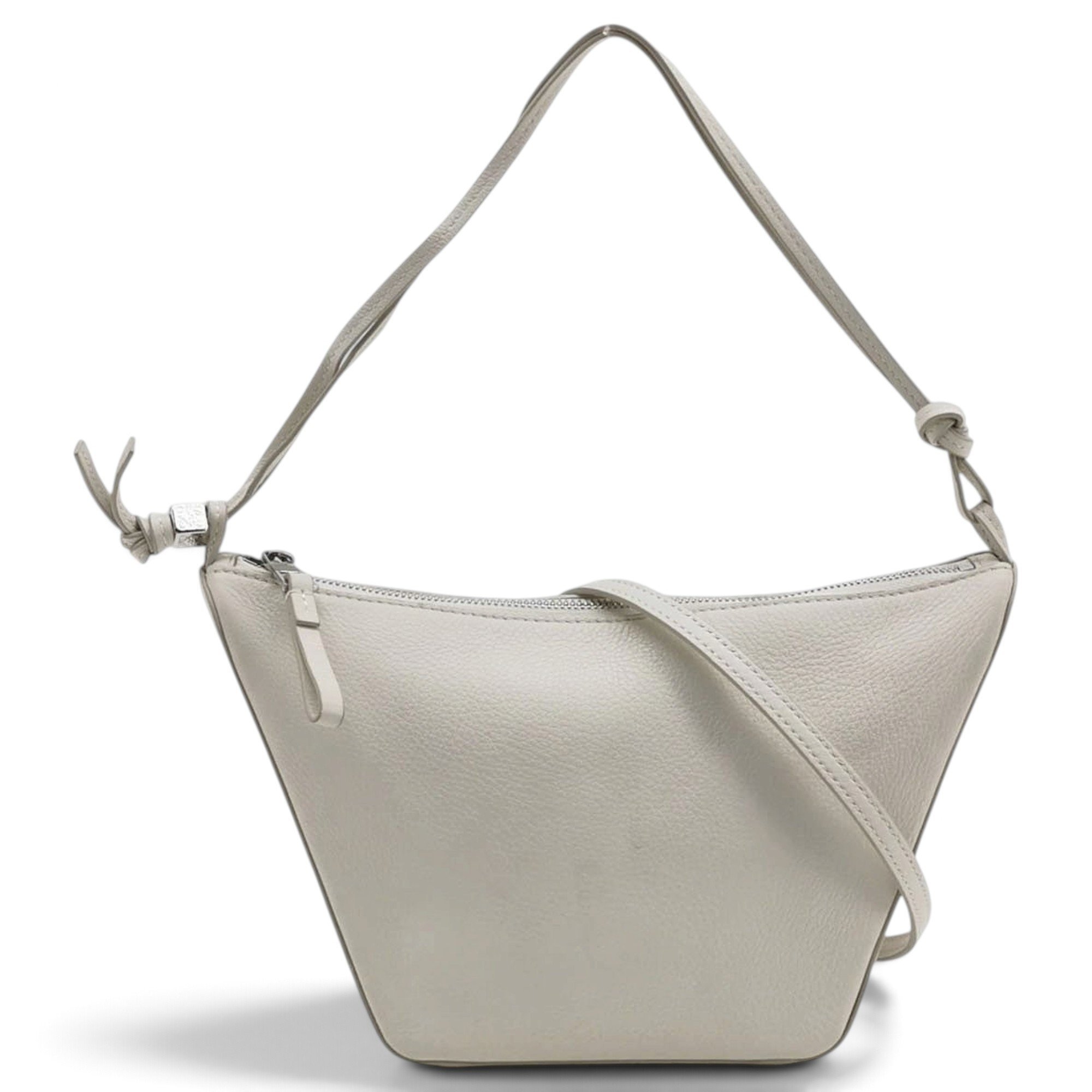Hammock leather handbag