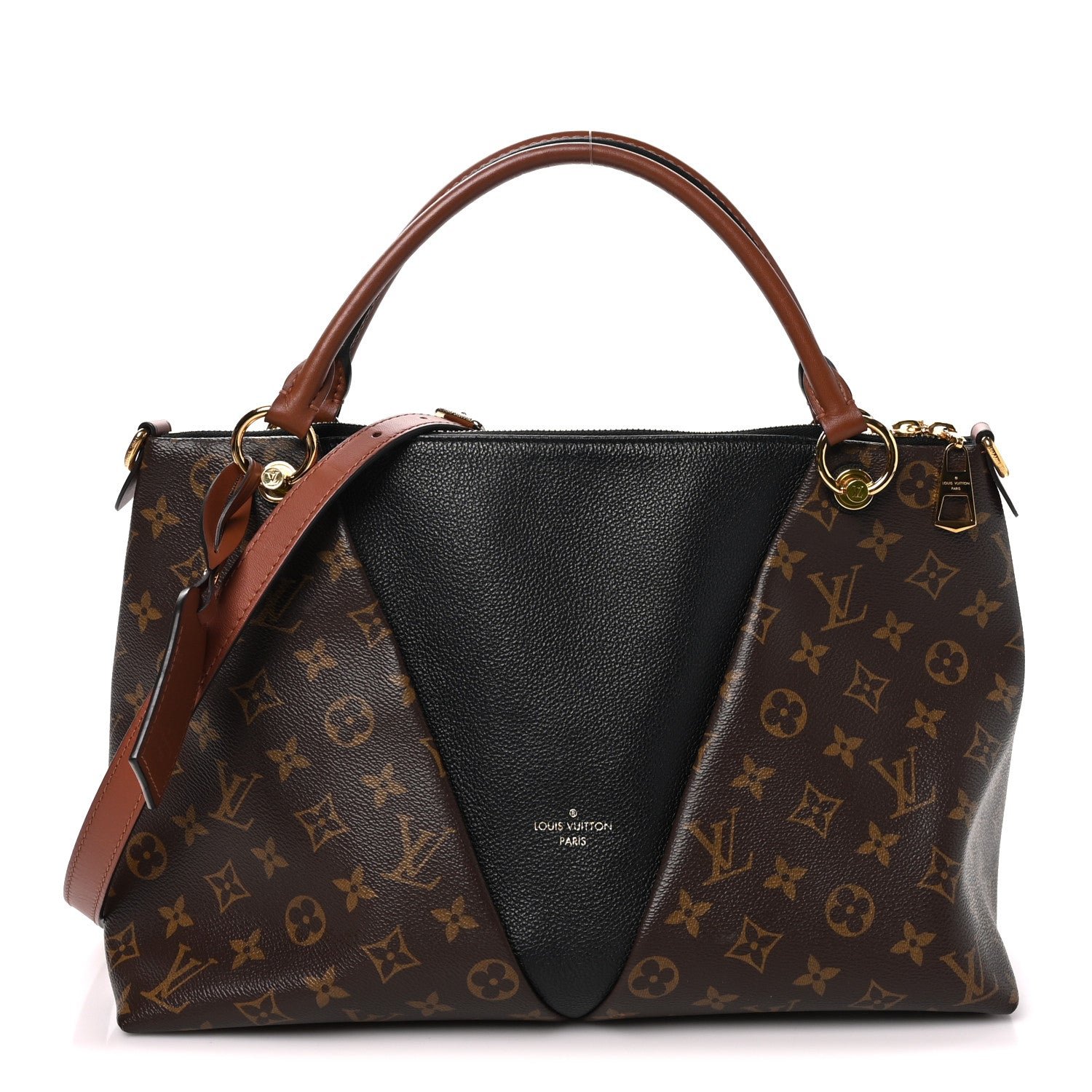 Louis Vuitton Monogram V Tote MM Black