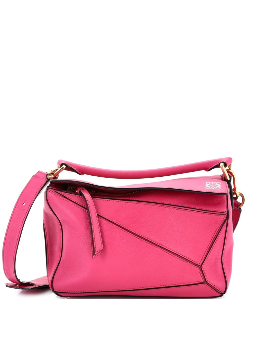 Puzzle Bag Leather Small satchel