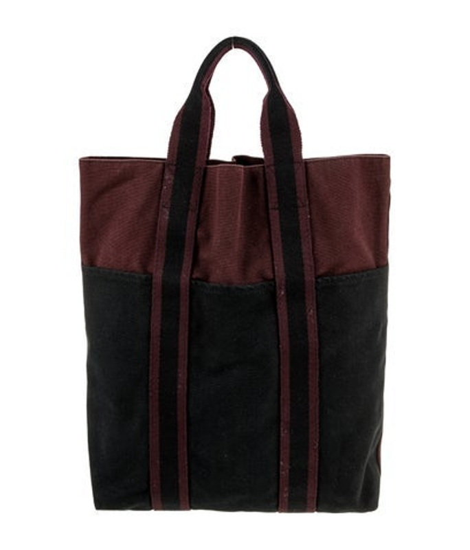 Hermes Toile Fourre Tout Cabas