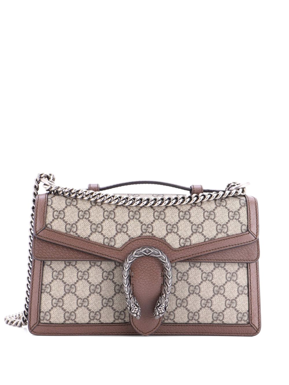 Dionysus Top Handle Chain Bag GG Coated Canvas Small satchel