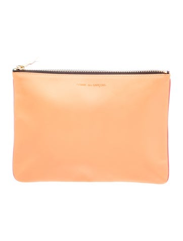 Comme des Garcons Leather Clutch w/ Tags