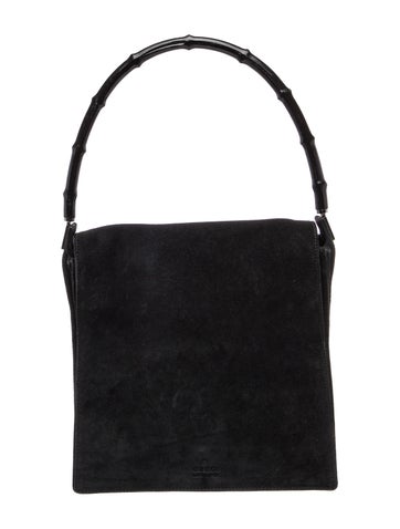 Bamboo Top Handle Bag Vintage