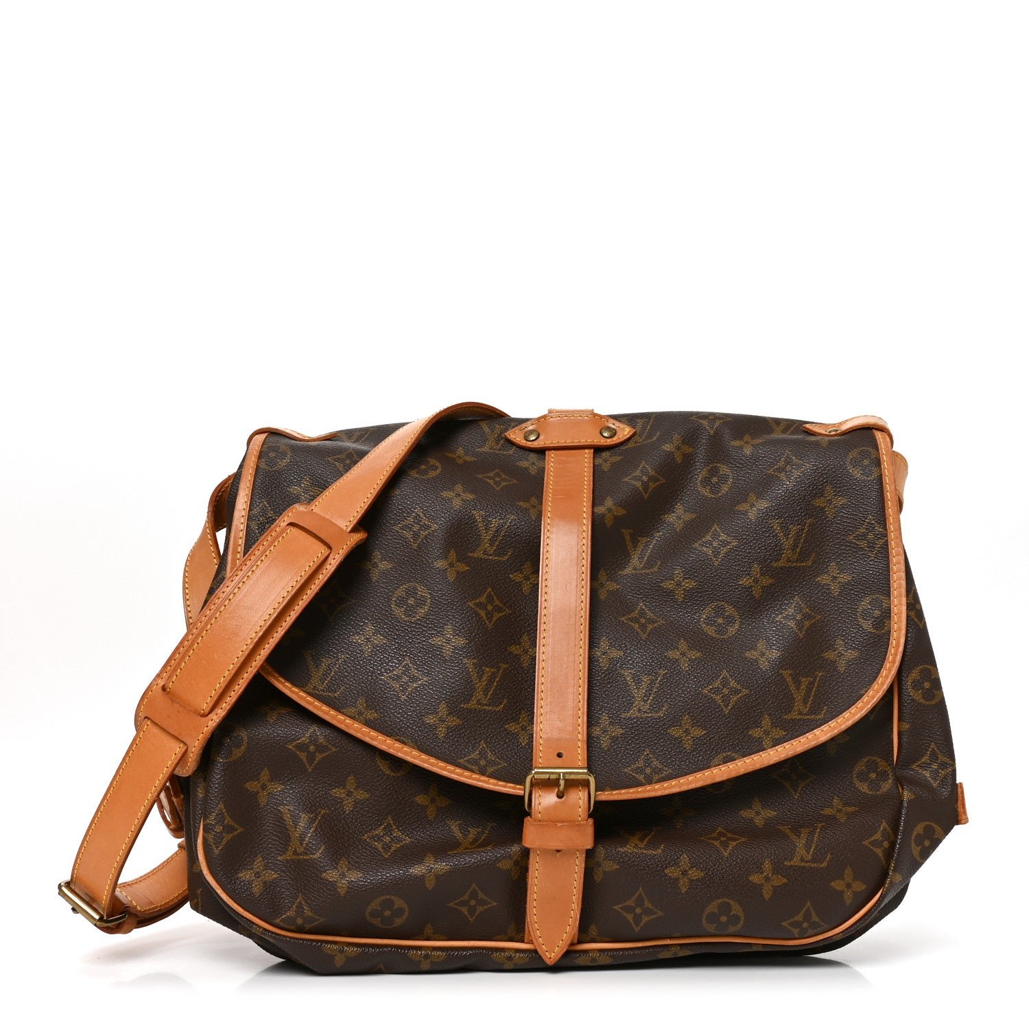 Louis Vuitton Monogram Saumur 35
