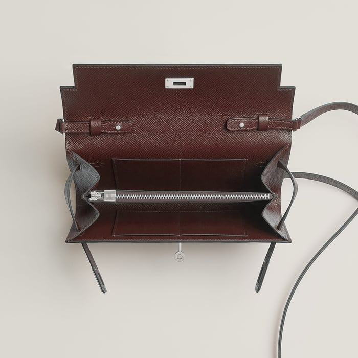 Rouge Sellier Kelly Classique to Go Wallet