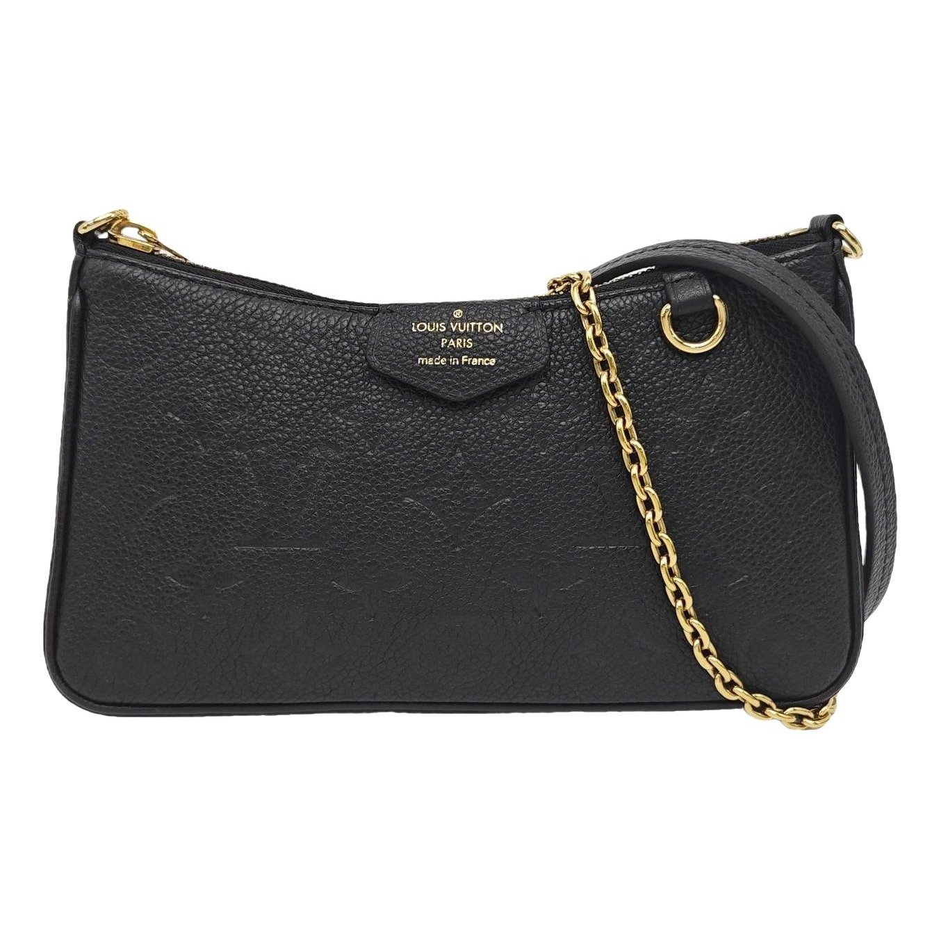 Easy Pouch On Strap leather handbag
