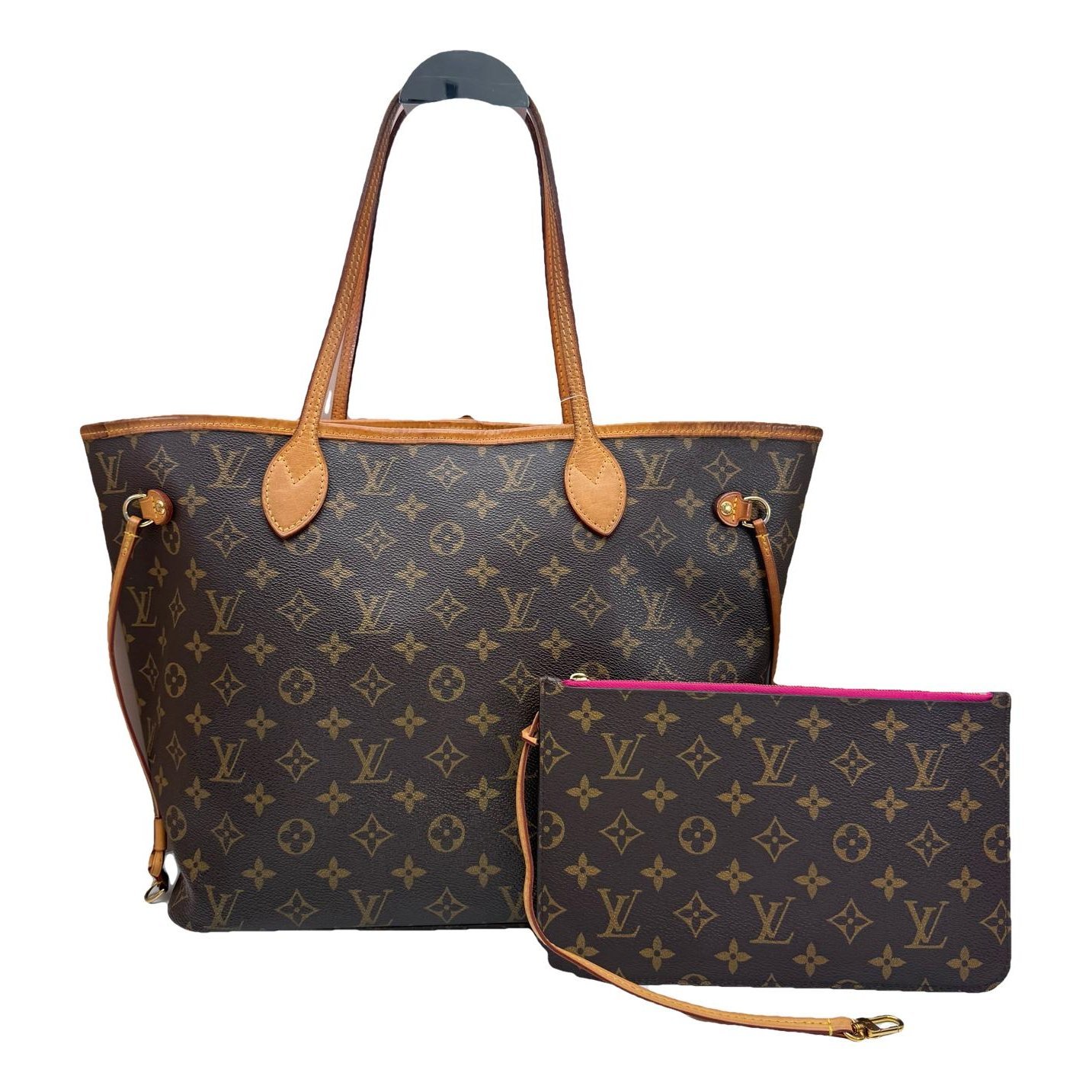 Neverfull leather handbag