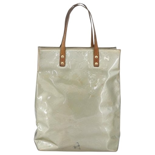 Reade patent leather handbag