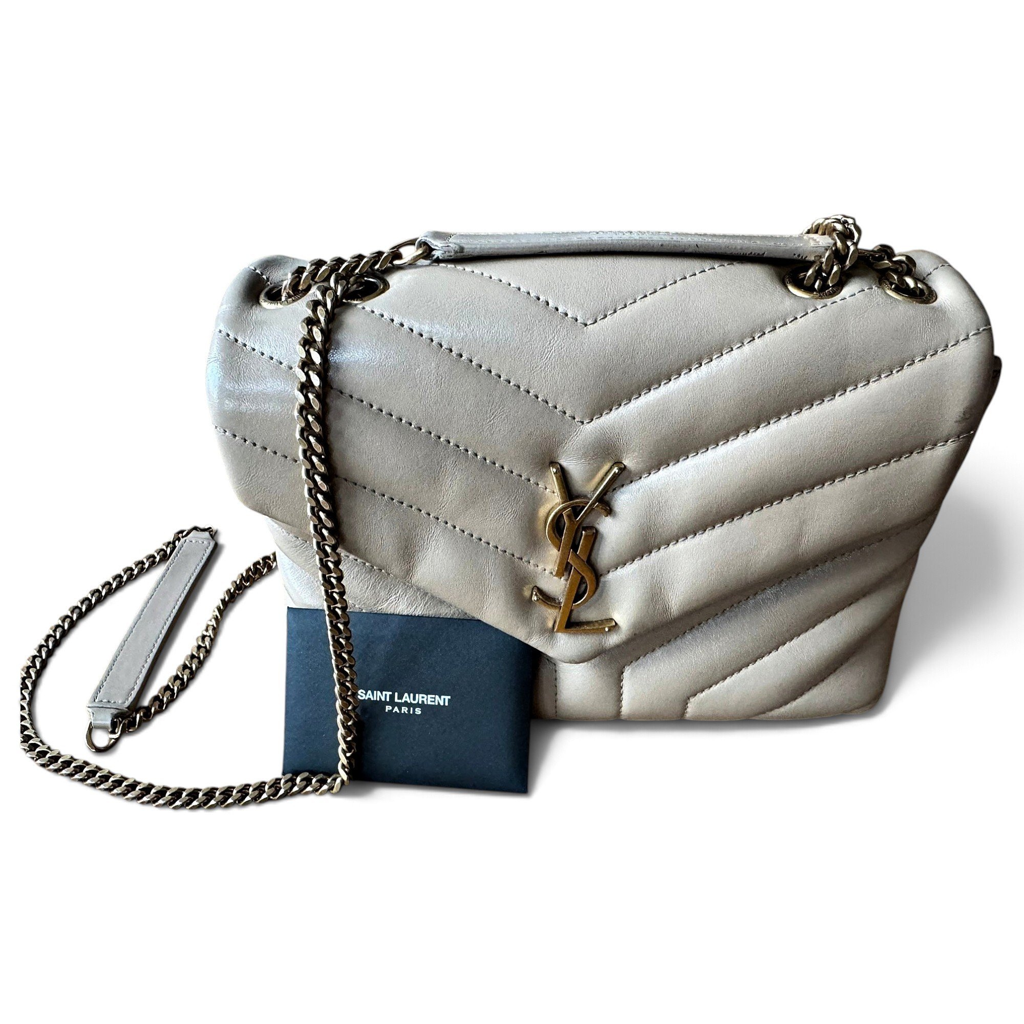 Loulou leather handbag