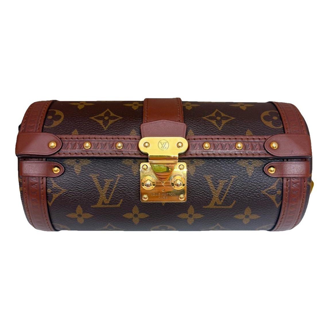 Papillon Trunk leather handbag