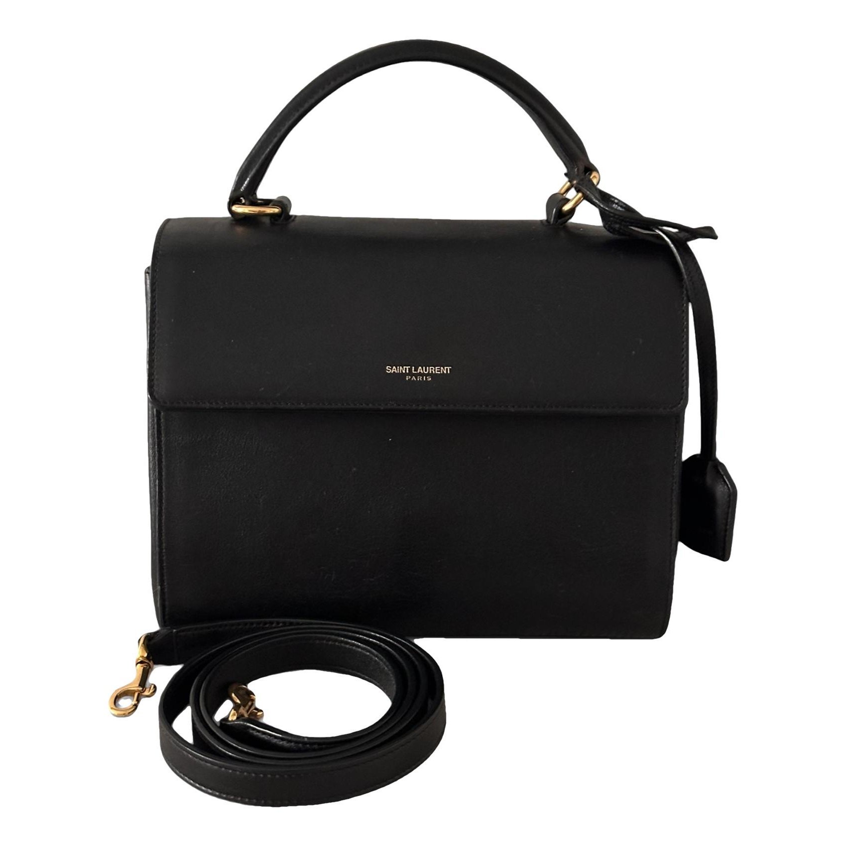 Moujik leather handbag