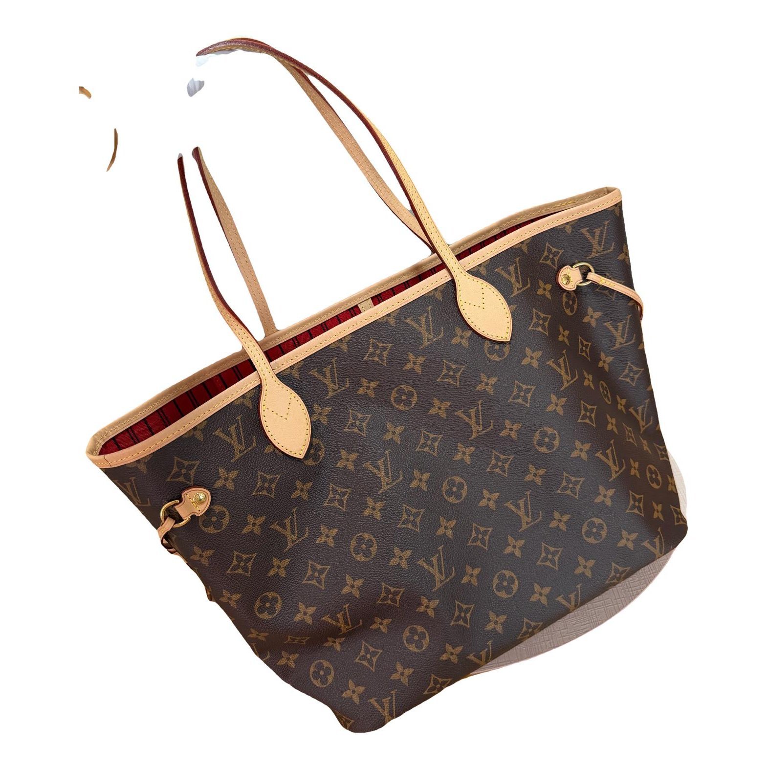 Neverfull leather tote