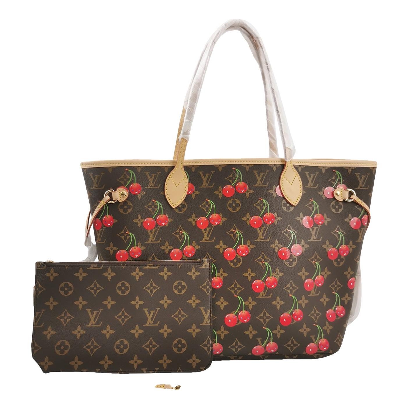 Neverfull leather tote