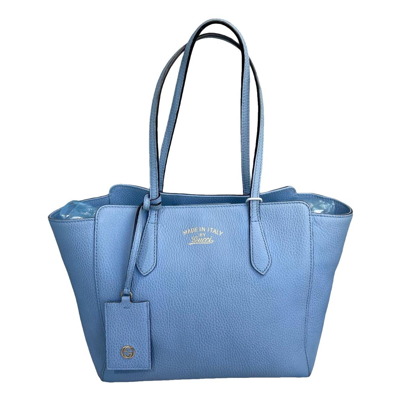 Swing leather tote