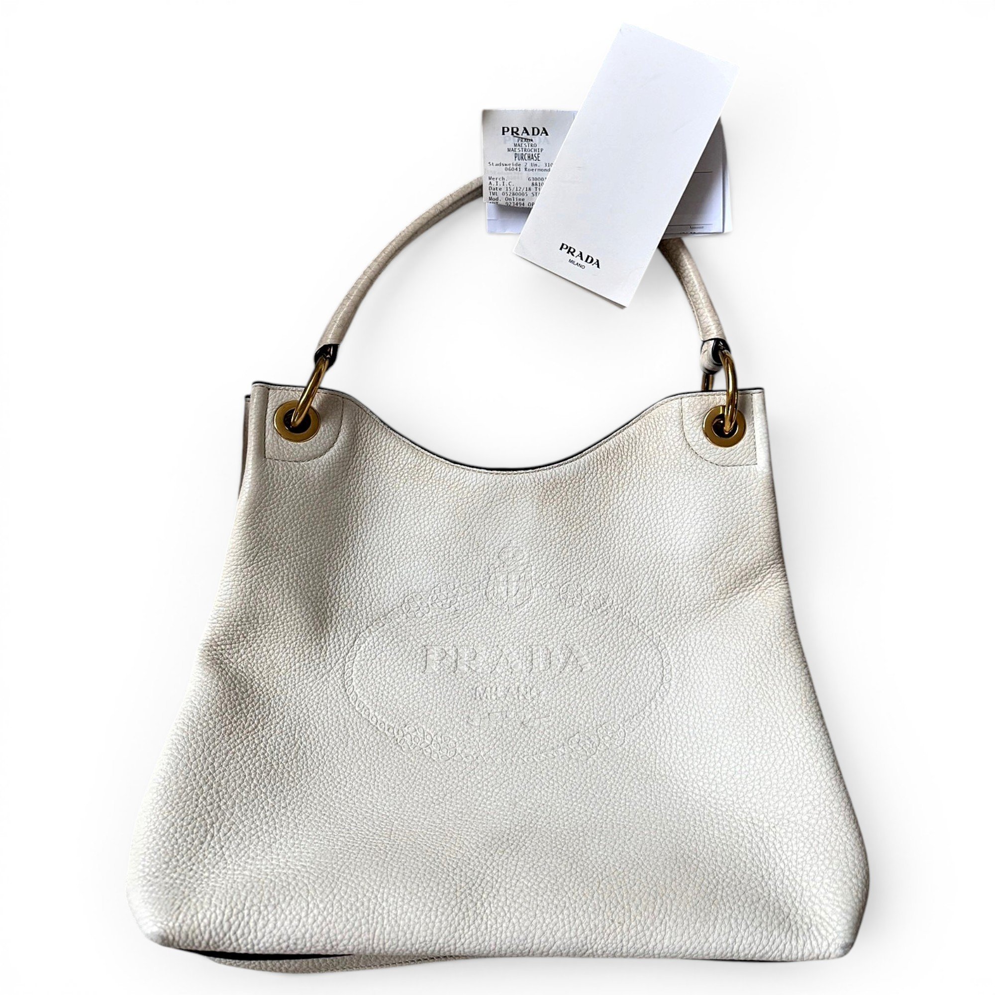 Leather handbag