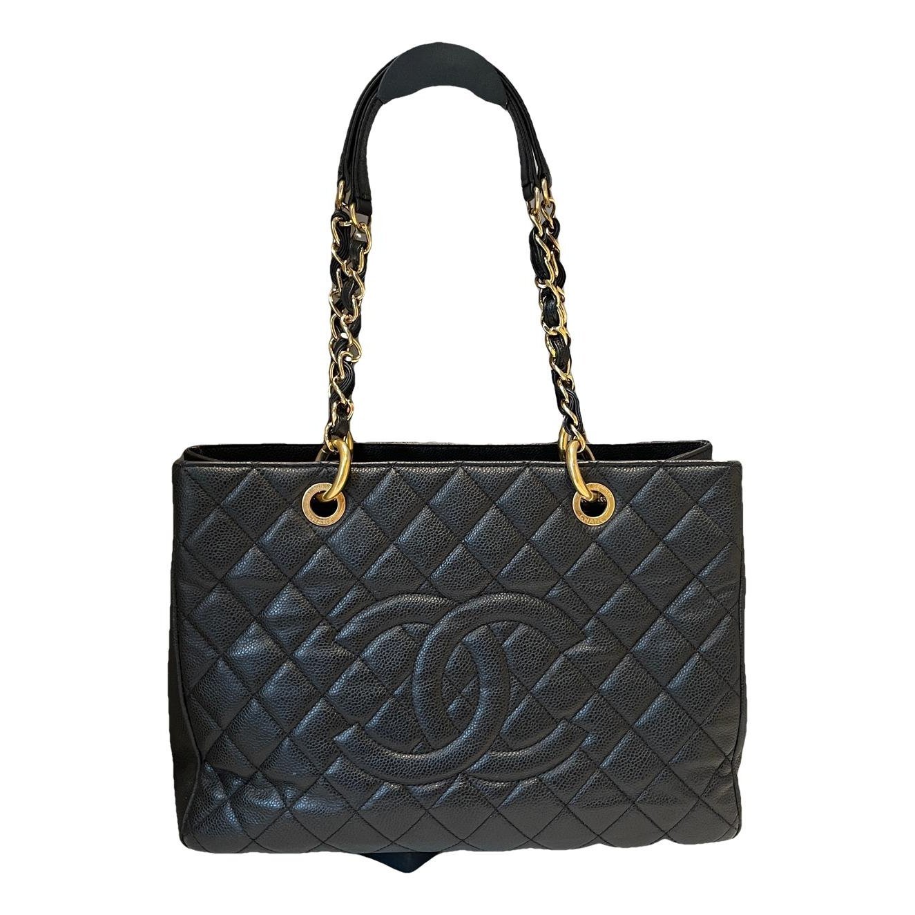 Grand shopping leather handbag