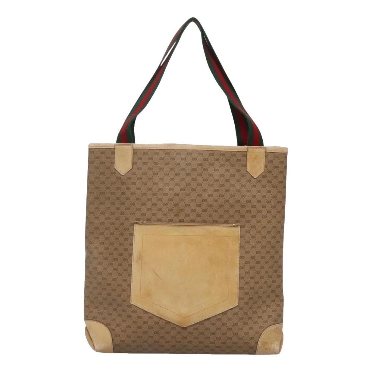 Leather tote
