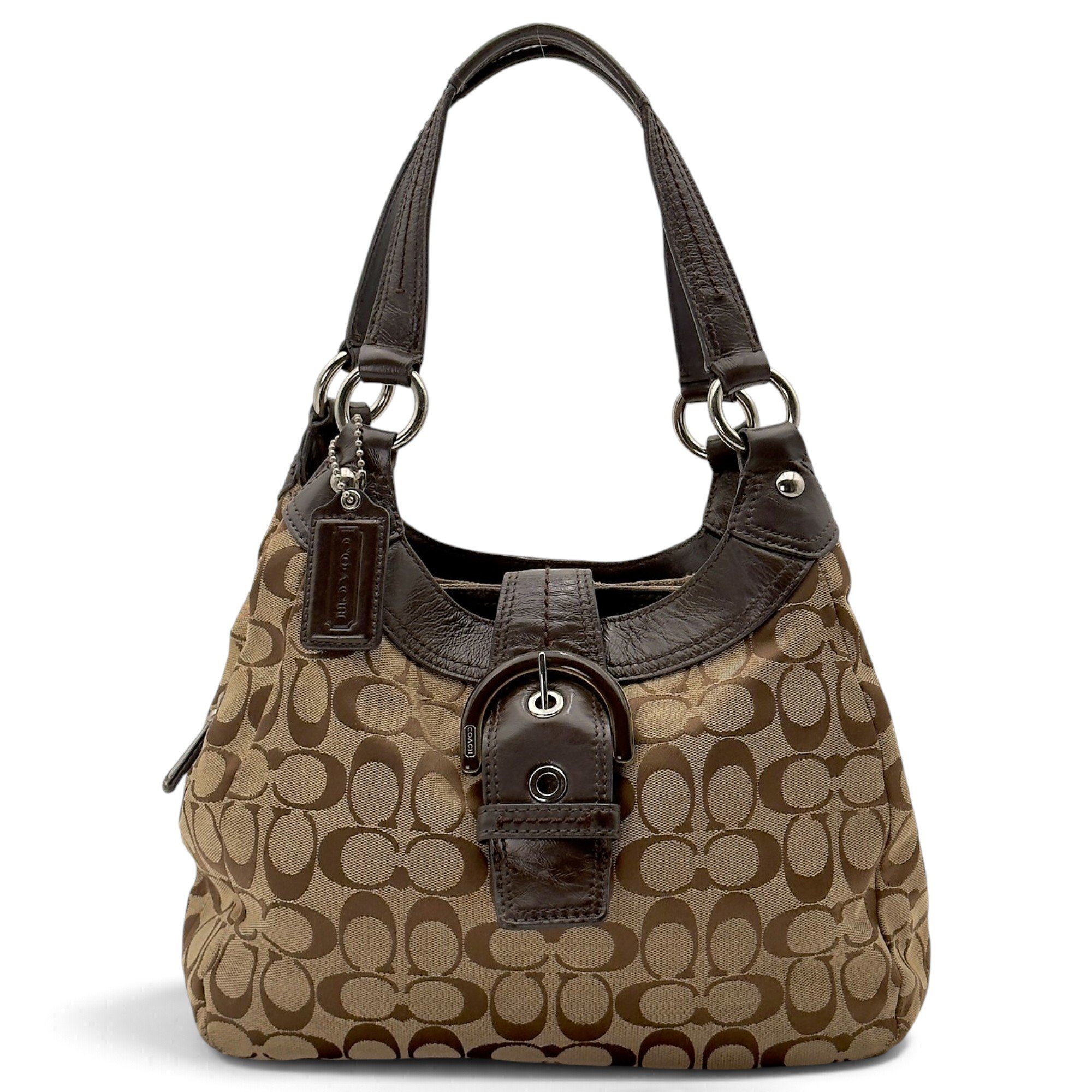 Hamilton Hobo leather handbag