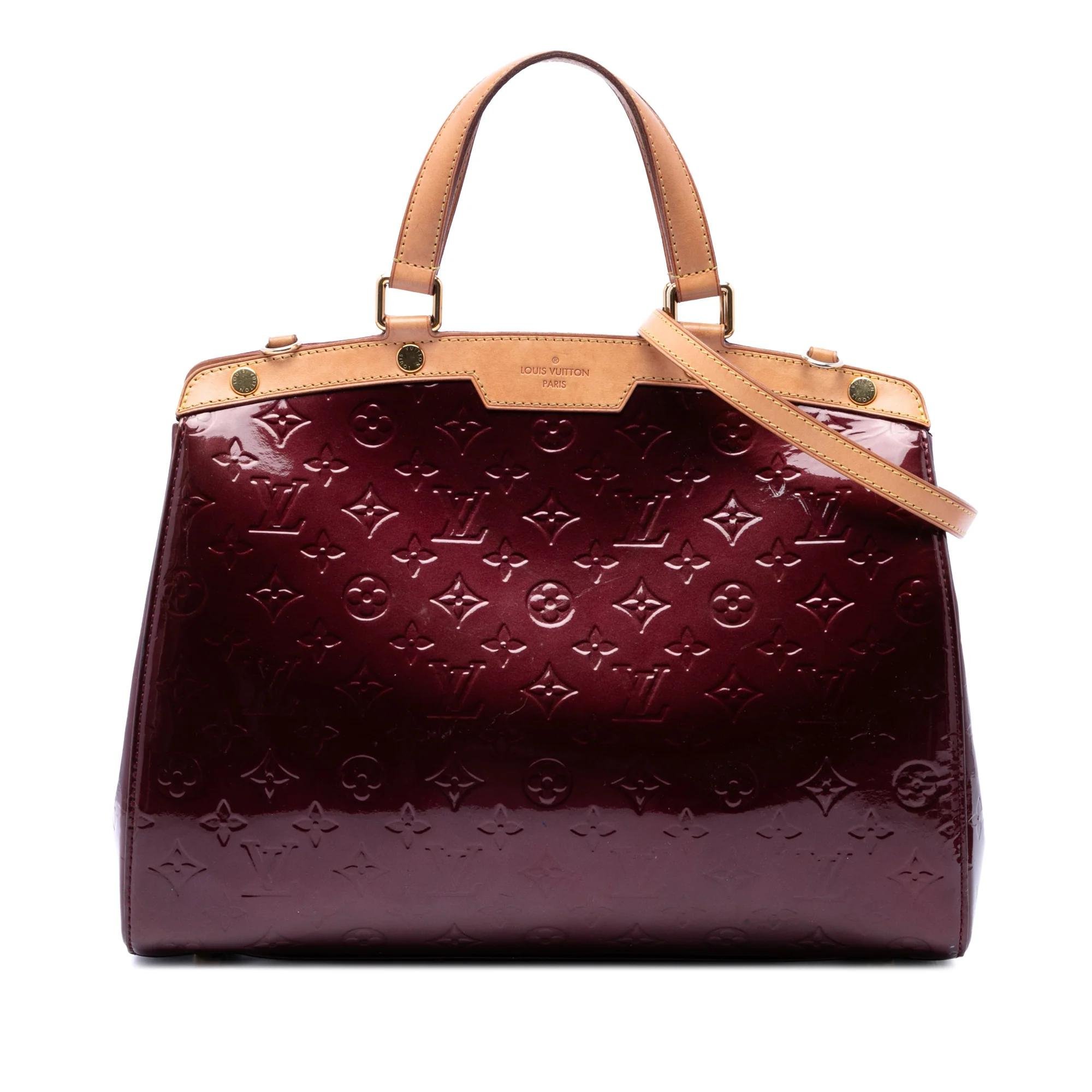 Bréa leather satchel
