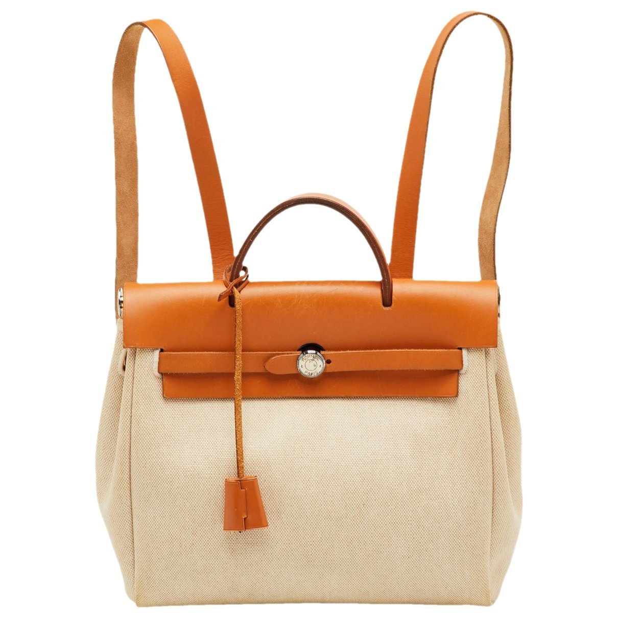 Hermes Herbag Handbag Vache Leather