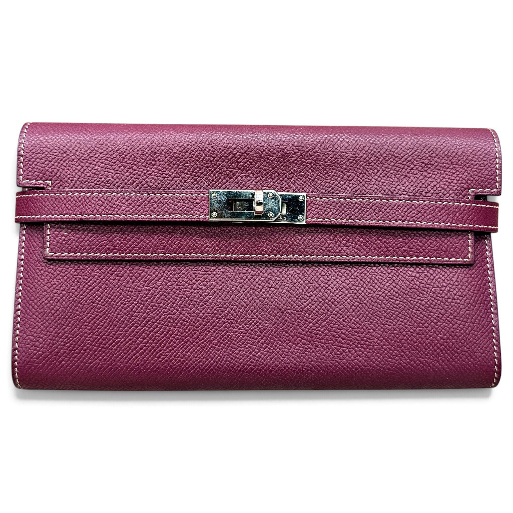 Kelly to go leather clutch bag