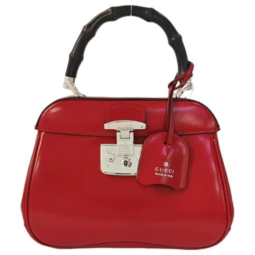 Lady Lock leather handbag
