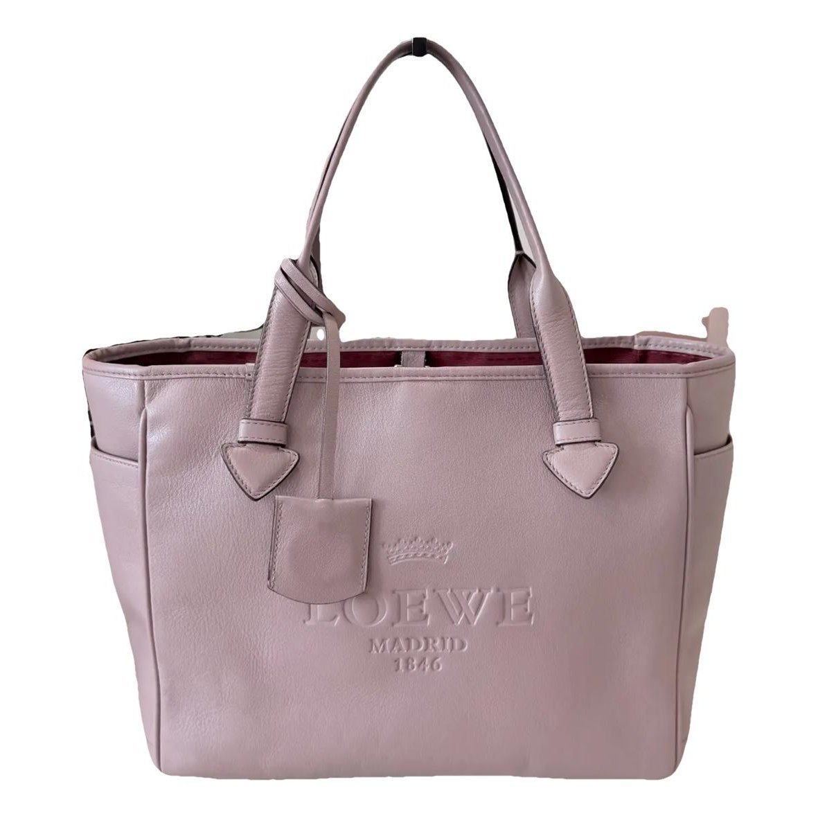 Leather handbag