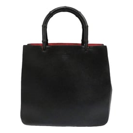 Gucci Bamboo Top Handle leather handbag
