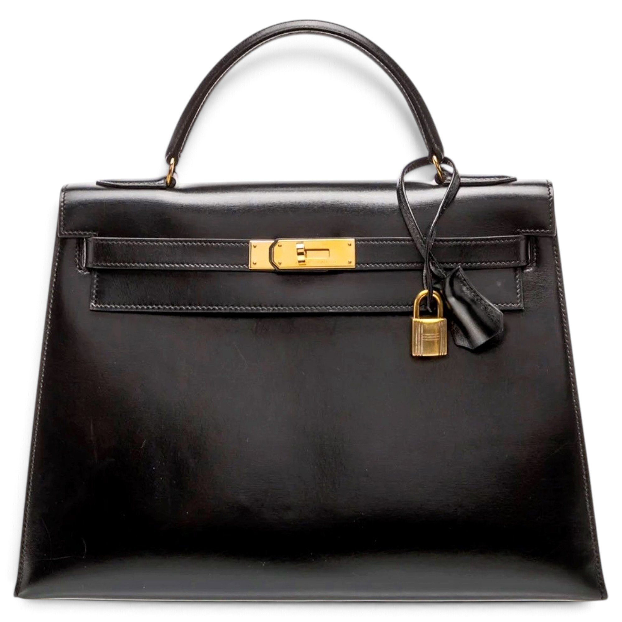 Kelly 32 leather handbag