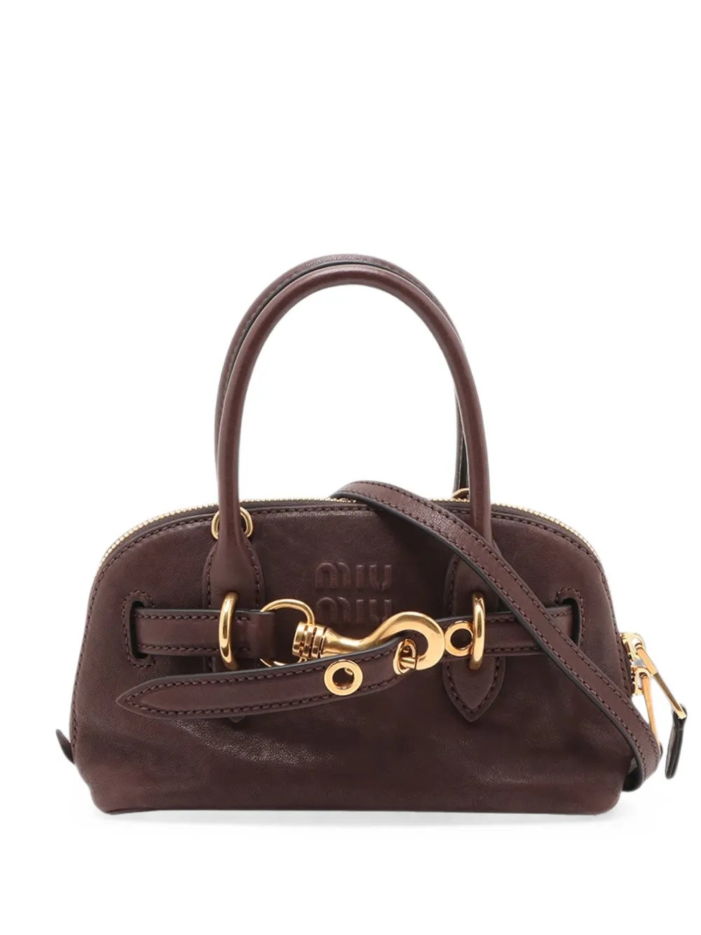 Miu Miu 2021-2026 Mini Nappa Aventure satchel
