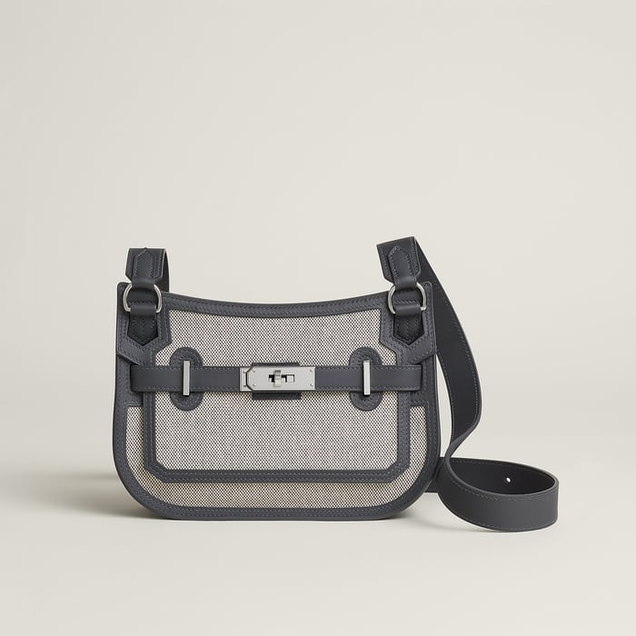 Jypsiere Mini Toile & Cuir Bag