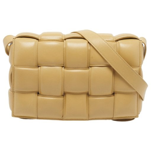 Cassette leather handbag