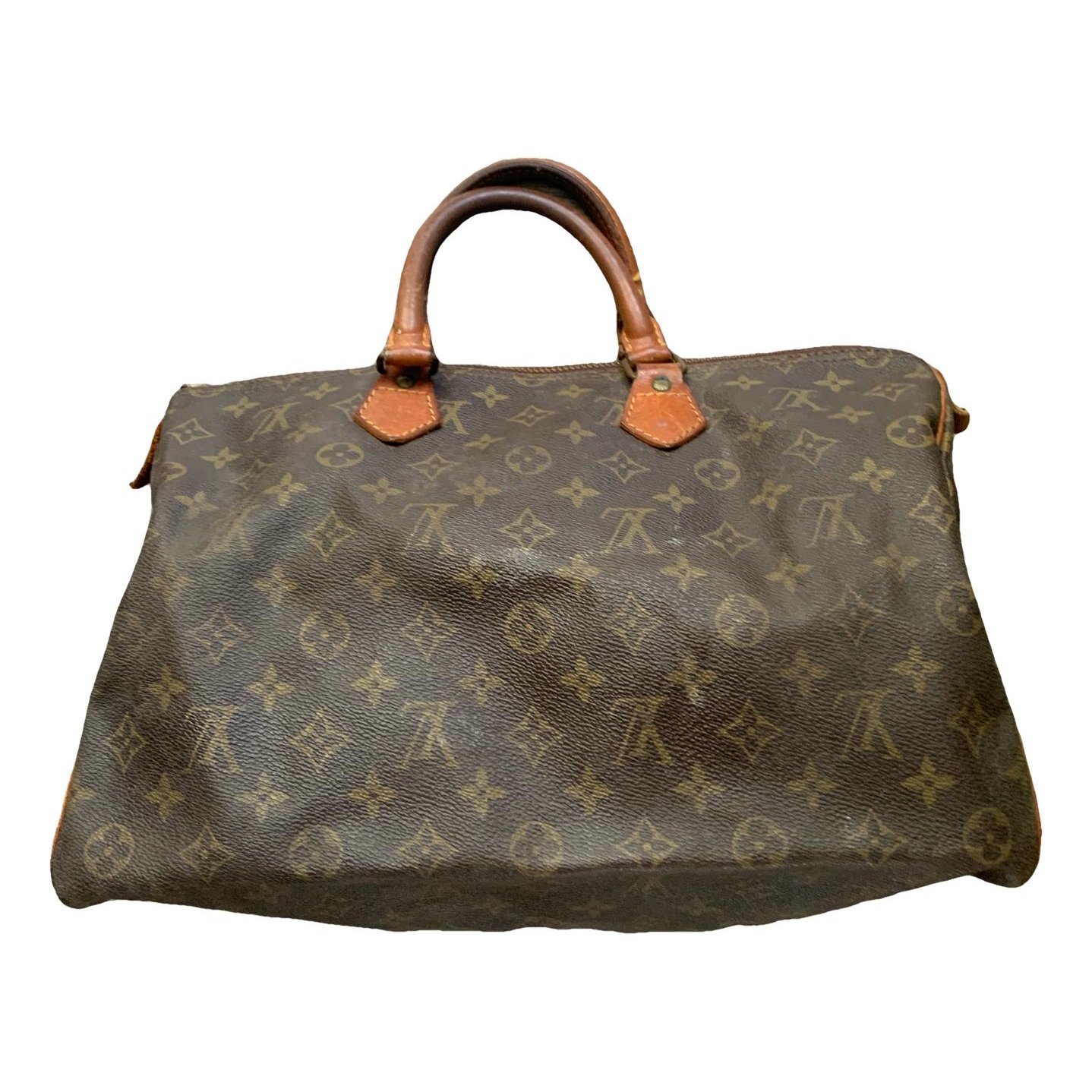 Patent leather handbag