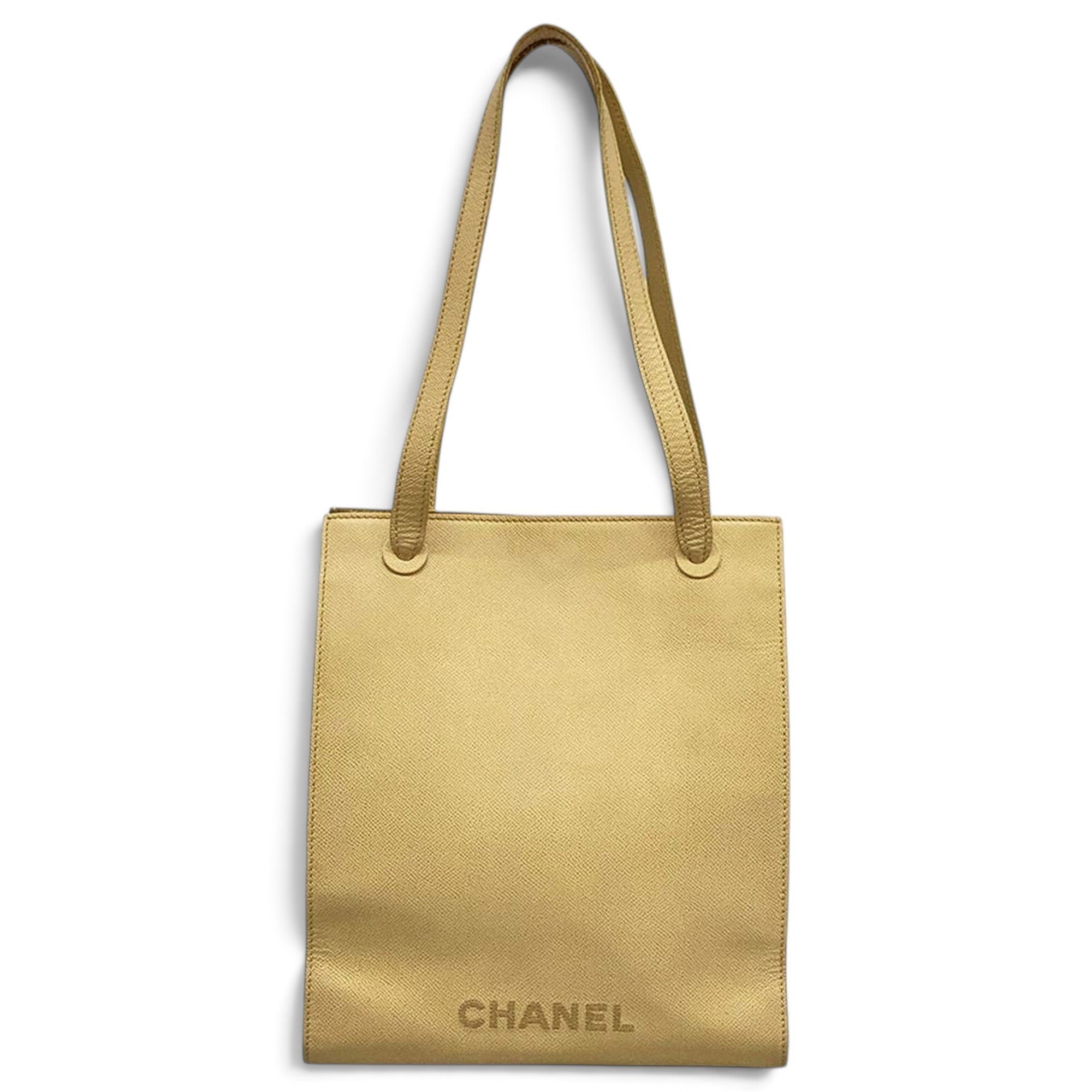 Leather tote