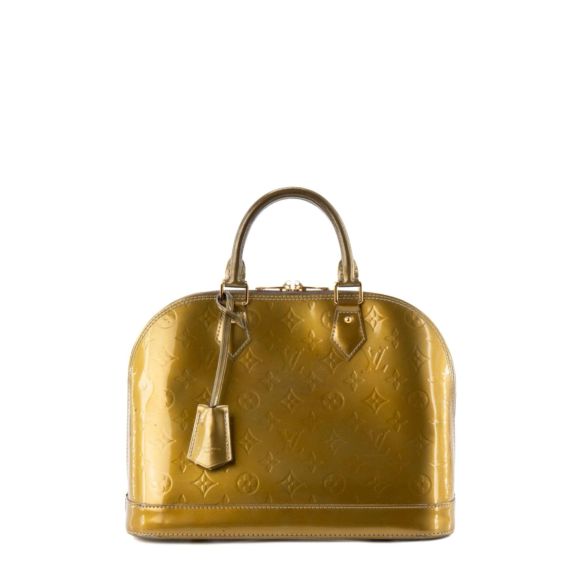 Alma leather handbag