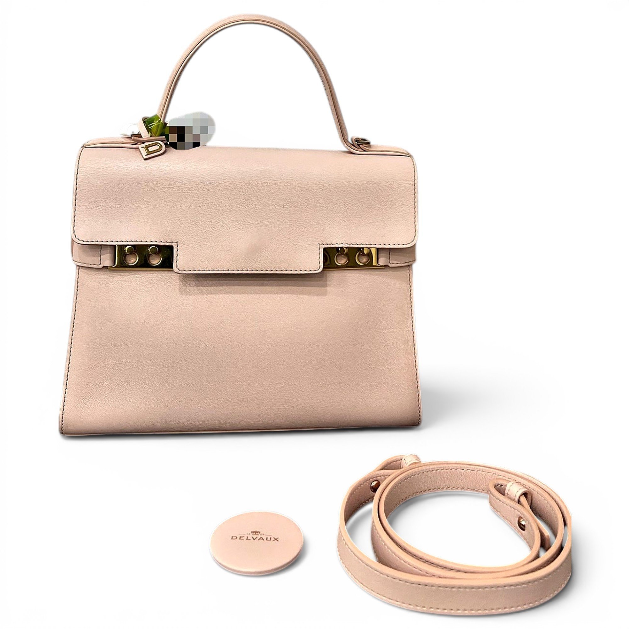 Tempête leather handbag