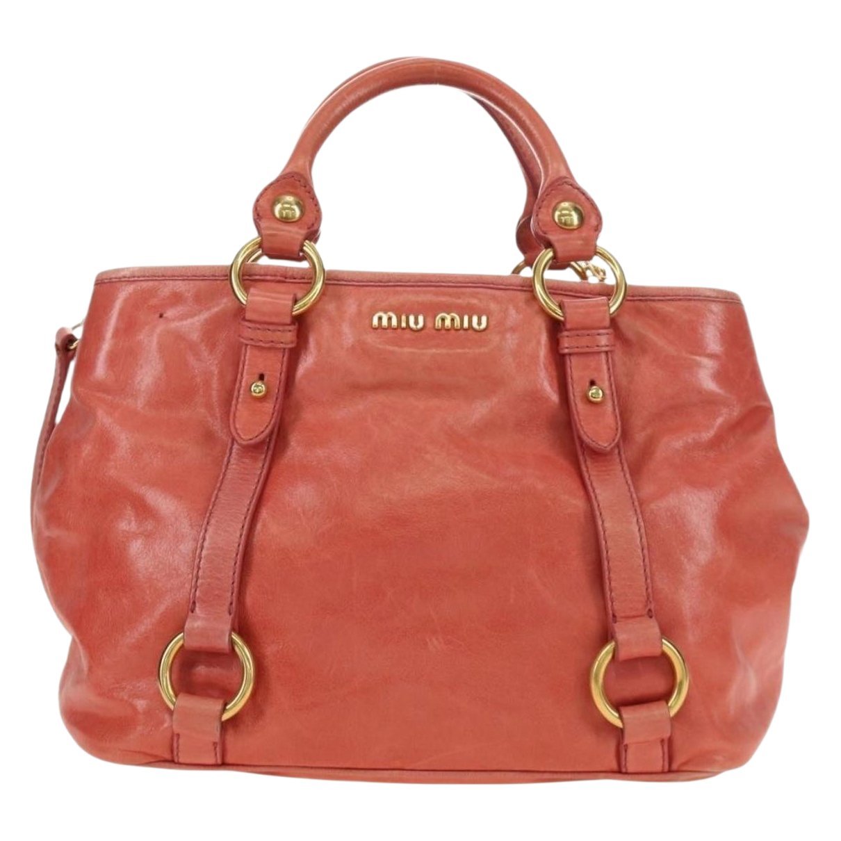 Matelassé leather handbag