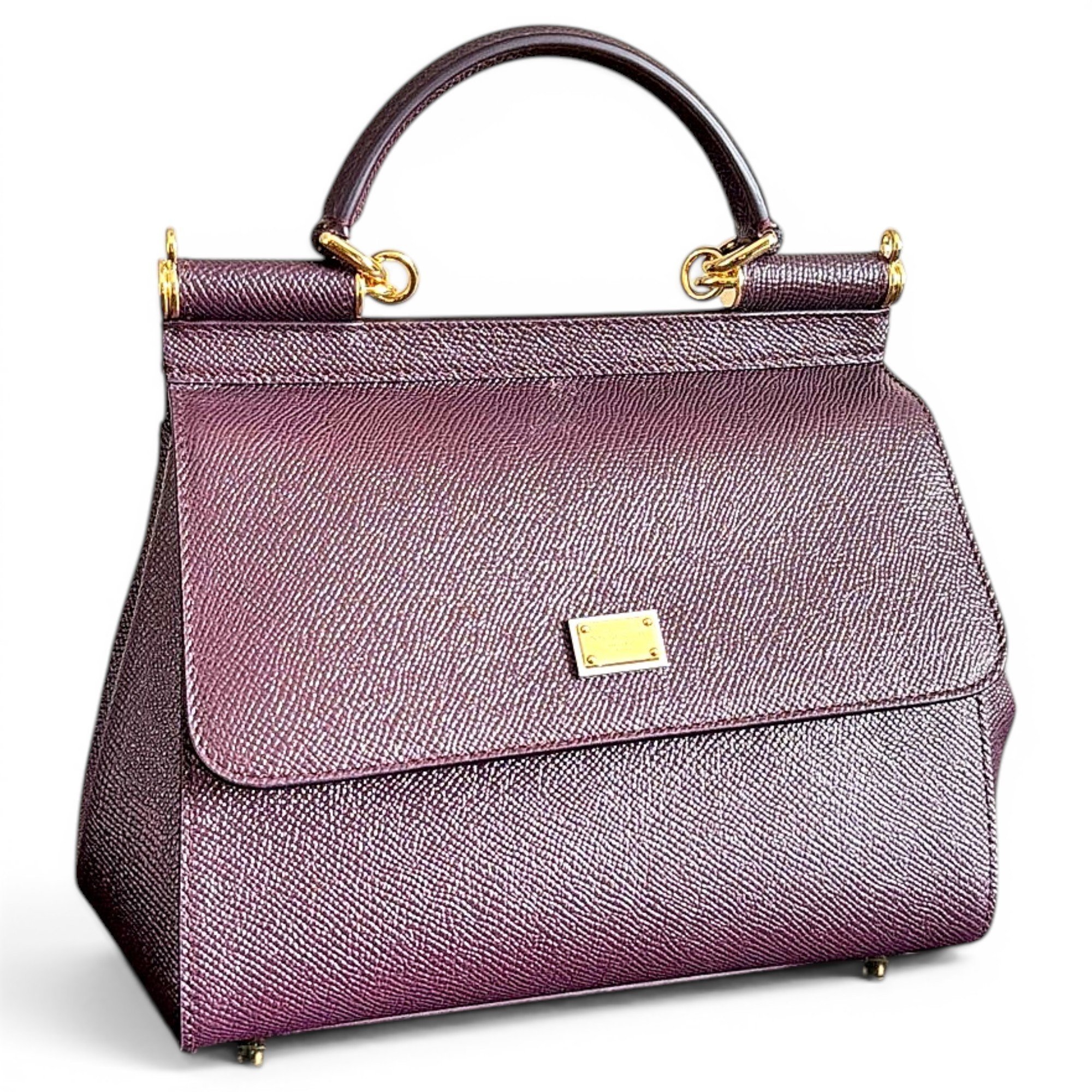 Sicily leather tote