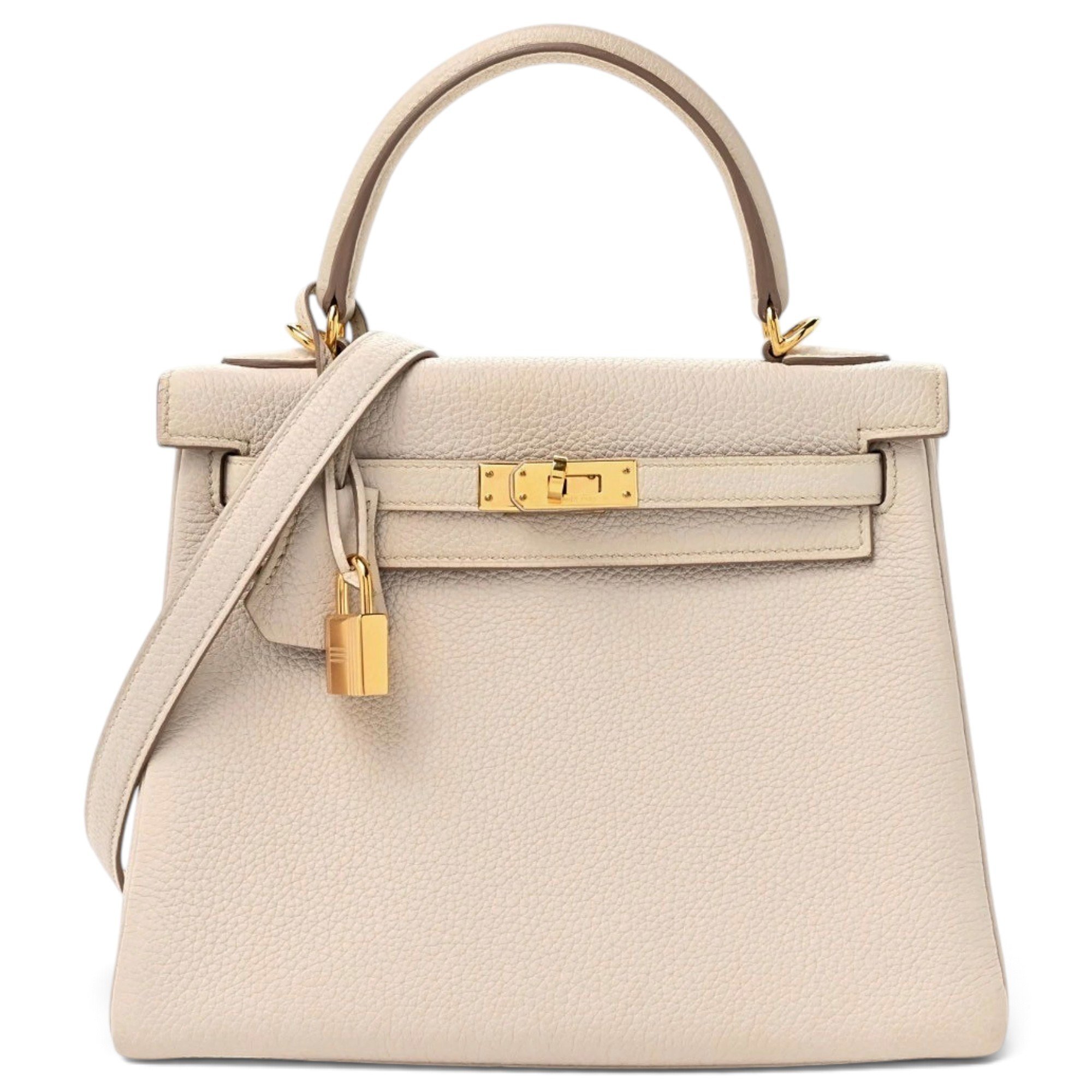 Kelly 28 leather handbag