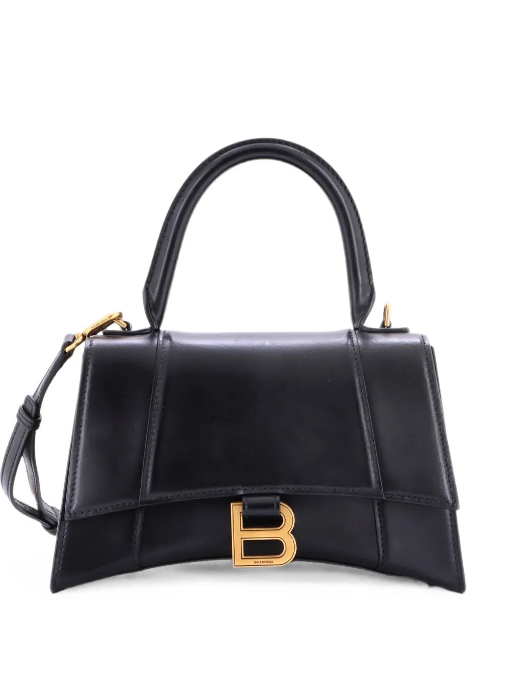 Hourglass Top Handle Bag Leather Small satchel