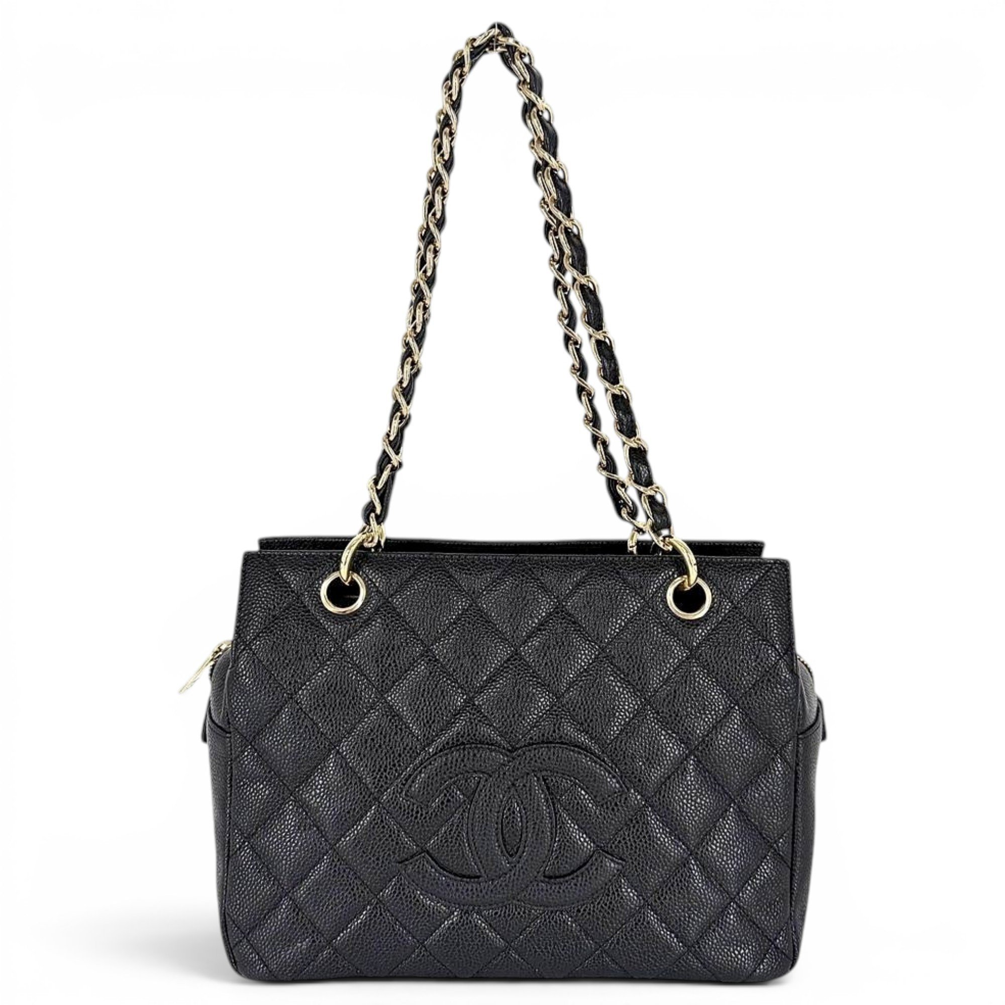 Leather tote